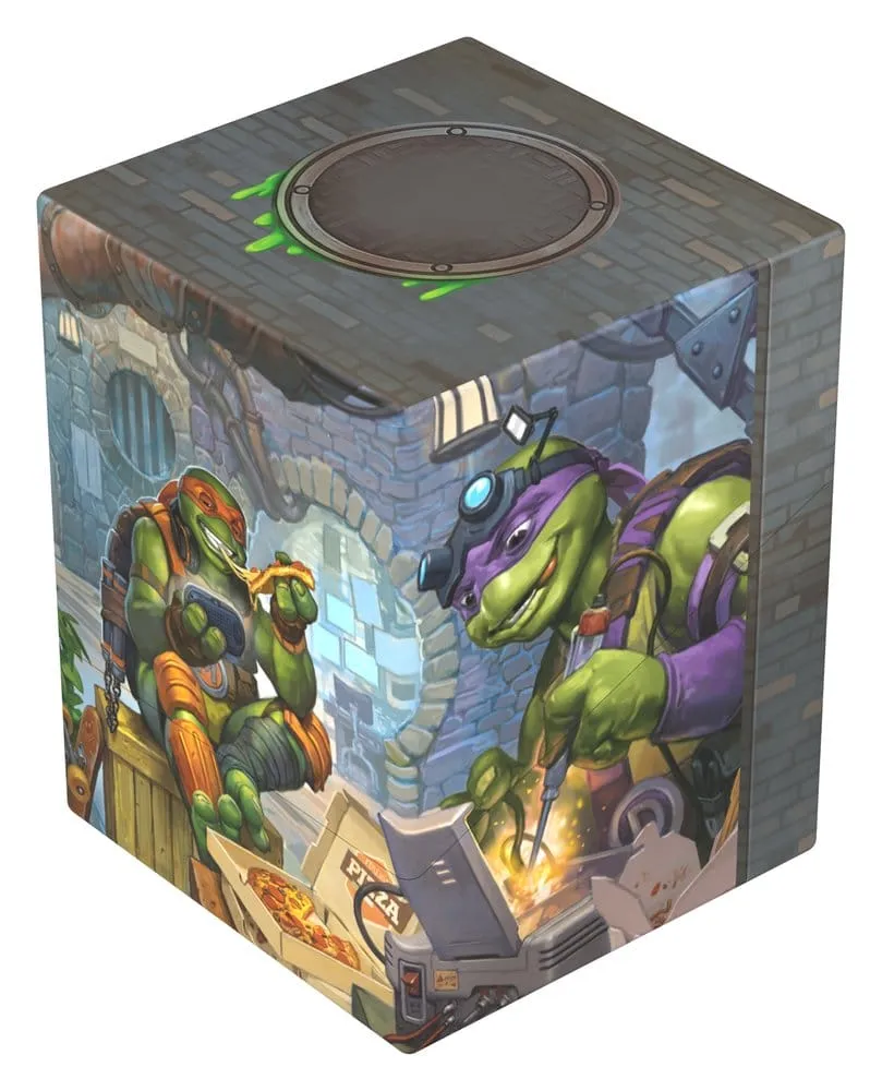 Ultimate Guard RTE Boulder 100+ Magic: The Gathering | Teenage Mutant Ninja Turtles (76 x 75 x 98.5 mm) - Turtle Lair
